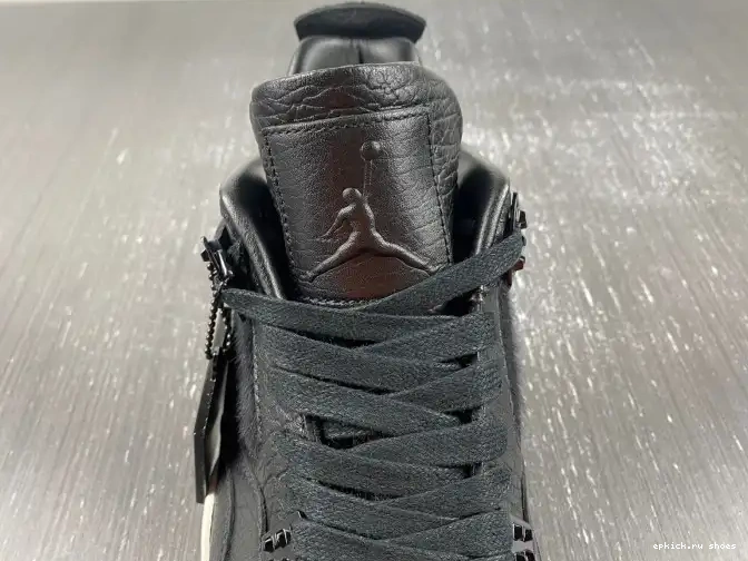 Rep Black Hair 4 Pony Jordan 819139-010 Retro 0509